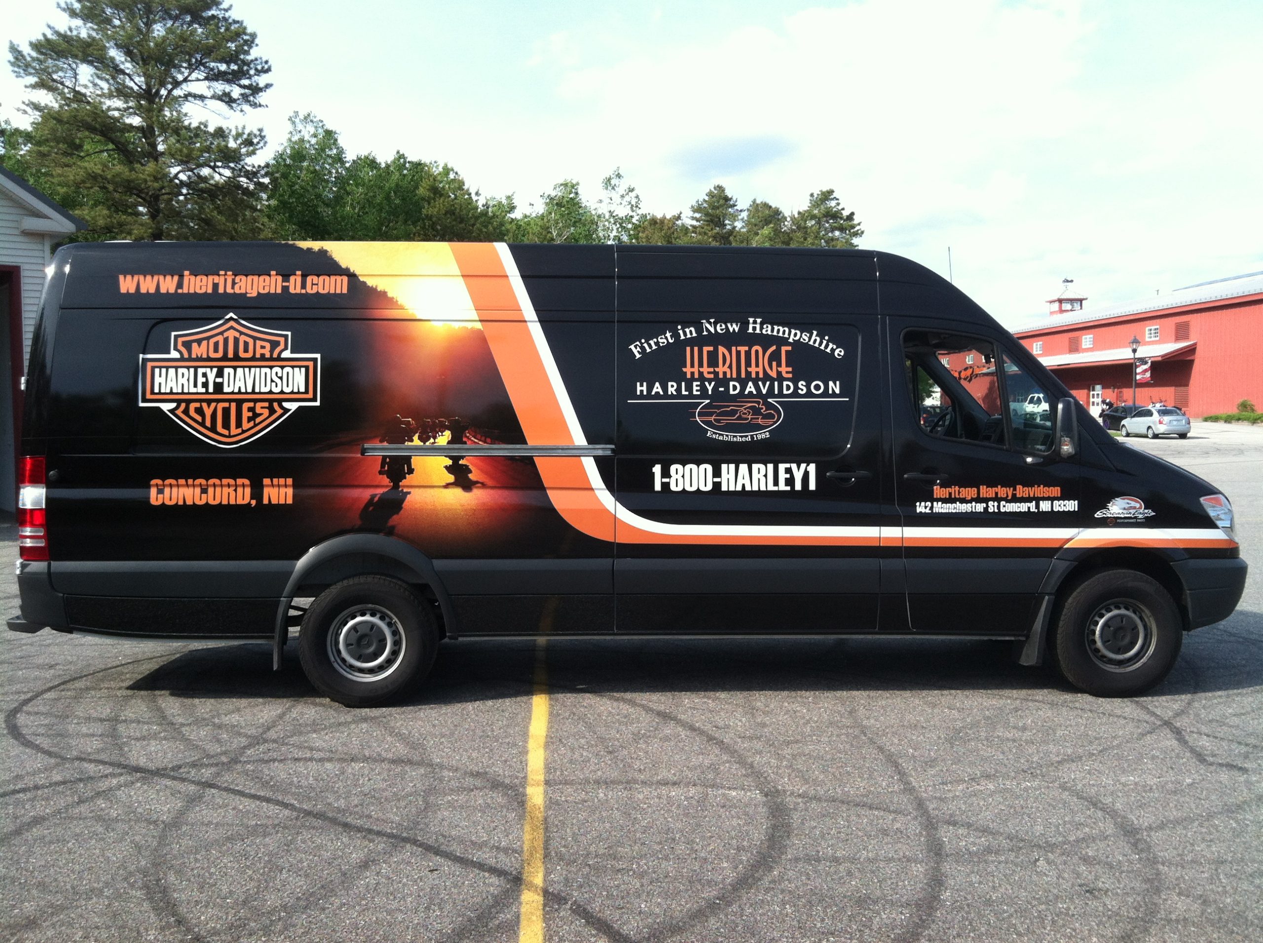 Harley Davidson Wrap Manchester NH